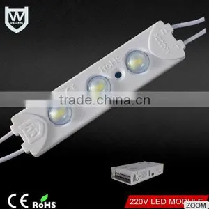 Super Brightness Driver LED Module 1.5W Waterproof IP67 3 Chips 5730 Led Smd Module for Signboard Lighting Decoration thumbnail-1