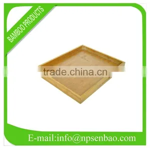 Multi-functional Square Bamboo Tray / Square Bamboo Tray thumbnail-1
