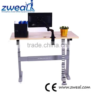 Excellent Quality Elegant Shape Motorized Table Adjustable Height thumbnail-1