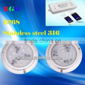 New Product 27W RGB IP68 Marine Light Underwater Boat/ship/pool/yacht/marine Led Light Quality Choice thumbnail-3