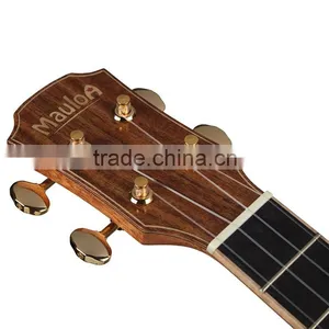 All Solid Koa Wood Hawaii Ukuleles,high Gloss Finish With Golden Hareware thumbnail-5