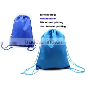 Lightweight Durable Cheap Promotional Drawstring Backpack thumbnail-2