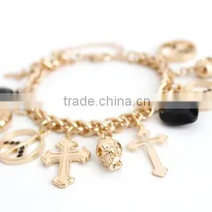 >>NEW SW16607 Promotion Charm Bracelet Peace Cross Bracelet// thumbnail-2