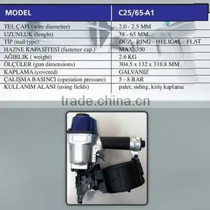 Nail Gun High Quality Made in Turkey thumbnail-1