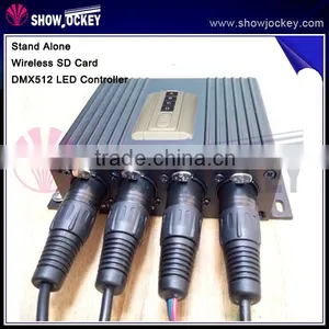 Professional Programable DMX512 LED Pixel SD Card Controller thumbnail-3