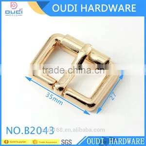 Lady Shoe Decoration Accessories Light Gold Shoe Buckle With e Coating Customized Metal Buckle thumbnail-3