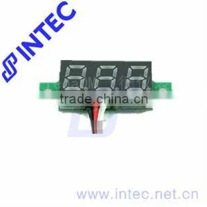 0.28" Electrical Instrument 0~100V Mini DC Voltage Meters LED Meter Quality Choice thumbnail-1