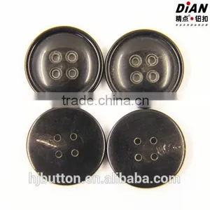 New Designer Buttons for Suit New Arrival Black Horn Buttons Manufacturer Guangzhou Button Factory thumbnail-3