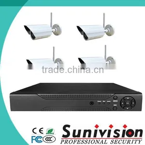CCTV 4CH NVR Kit Security Wireless Camera Kit Quality Choice thumbnail-1