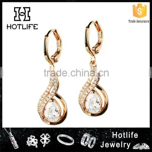 2016 Fashion 316 L Crystal Earrings in Hot Sale thumbnail-1