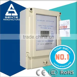 Single Phase Meter Digital DDSY7666 Phase Smart Prepaid Energy Meter Digital Meter Reverse thumbnail-4