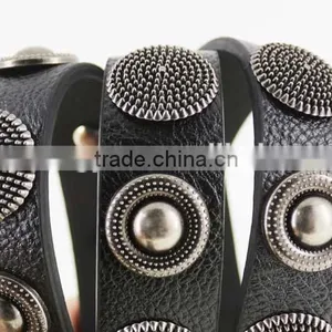 Women's Fashion Flowermetal Studded Jeans Belt With Shiny Rhinestone Accessories in Chinese Factory thumbnail-6