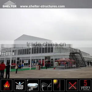 Guangzhou A Shaped Structure Double Decker Tent for Sale thumbnail-2