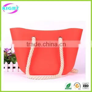Custom Promotional Silicone Beach Bag Recycled Bag thumbnail-5