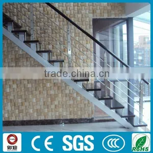 Prefab Solid Wood Indoor Straight Stair for Project--YUDI thumbnail-1