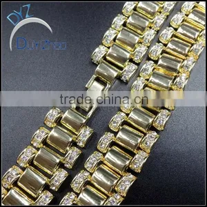 Hip Hop Men's Necklace Jewelry, Hip Hop Gold Necklace for Men Quality Choice thumbnail-2