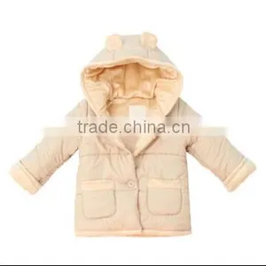 Girls' Winter Jacket With Cotton Fleece Lining for Casual Wear Children Forck Design Red Jacket for Girls Kids Coat thumbnail-1