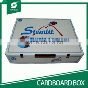 PRINTED CARDBOARD BOX FOR FRUIT CHERRY PACKING BOX thumbnail-1