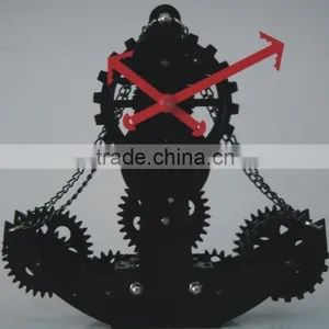 Decorative Moving-gear Wall Mounted Clock thumbnail-1