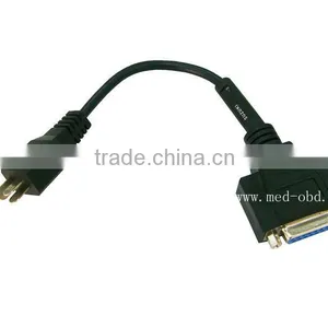 OBD2 Cable OBD2 Interface DB15PM to 3PM for Suzuki YS563Z thumbnail-1
