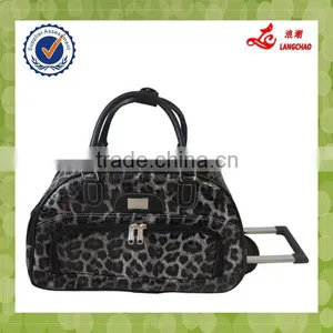 S077 Design Trade Assurance Travel Duffel Bag Size 18 With Decoration Material thumbnail-4