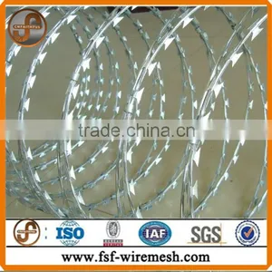 Stainless Steel Concertina Razor Barbed Wire Supplier thumbnail-2