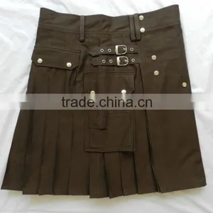 DELUXE Dark Brown Utility / Modern Kilt thumbnail-3