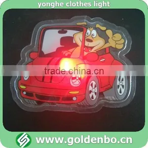 Flashing Cartoon Clothing PVC LED Light thumbnail-1