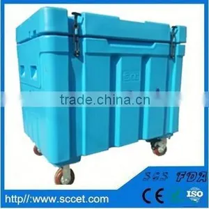 Factory Directly Sell Outside Insulated Big Cooler Dry Ice Storage Chilly Container thumbnail-2