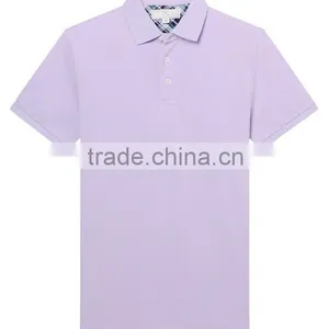 2015 Mens Pure Cotton Polo Shirts With Quick Dry and Moisture Transfer Function. thumbnail-3