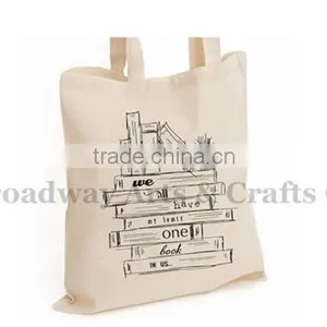 2016 Fashion Customized Recycle Organic Canvas Bag Wholesale thumbnail-3