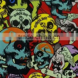 Factory Price RISHINE Wholesale Skull Pattern Hydrographics Film Water Transfer thumbnail-3