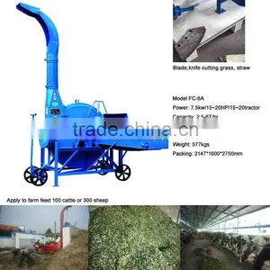 FC-6A Processing Animal Feed Ensilage Cutter,Straw Cutter, Chaffcutter thumbnail-3