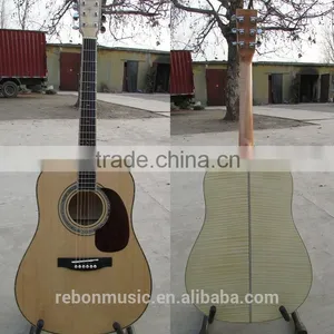 41 Size Spruce Flamed Maple Acoustic Guitar thumbnail-1