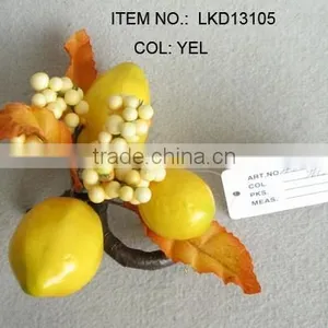 Artificial Handmade Foam Lemons and Berries Napkin Ring thumbnail-1