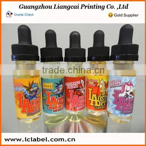Custom E-liquid Bottle Labels E-liquid Label Stickers thumbnail-6