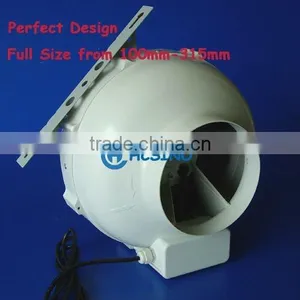 Two Speed Hydroponics Centrifugal Inline Fan thumbnail-4