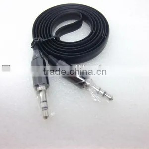 Flat Audio Extension AUX Cable for Iphone 5/5S/5C4G(made in China) thumbnail-2
