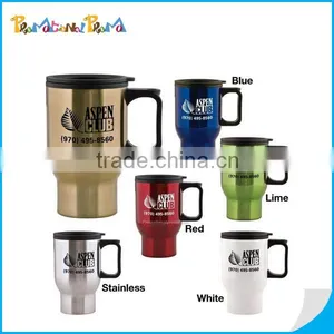 Promotional Gold Stainless Steel Mug Travel Mug thumbnail-1