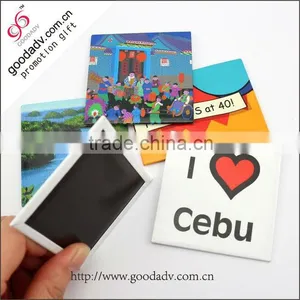 Any Painting Style Printable Decoration Promotion Tin Fridge Magnet thumbnail-1