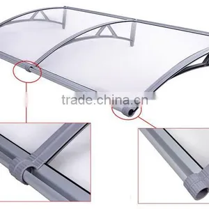 Garden Supplier Outdoor DIY Polycarbonate Plastic Rain Shelter for Used thumbnail-5