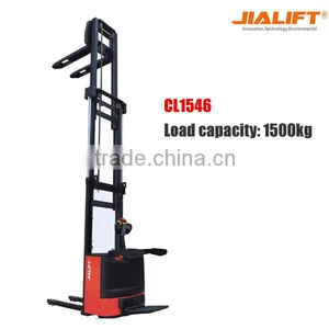 Full Electric Hydraulic Stacker 1.5ton, 4600mm thumbnail-1