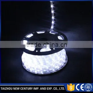 Waterproof Round 2 Wire White Color Decorative Rope Light thumbnail-3