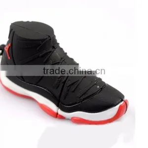 Free Sample Silicone Sneakers Shoes Usb Flash Drive, NBA Star Shoes Shape U Disk New Products 2016 thumbnail-2