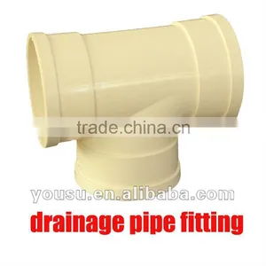 32mm Double Tee for Pvc Drain Pipe Fittings thumbnail-1
