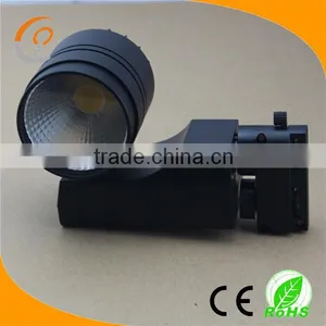 2014 Hottest!!360dgree Rotatable!!3years Factory For Clothes Shops Epistar COB Track LED Light thumbnail-1