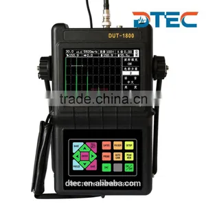 DTEC DUT-1800 Portable Digital Ultrasonic Flaw Detector NDT Testing, Ultrasound,Weld Inspection, A Scan,CE ISO Certificate thumbnail-1