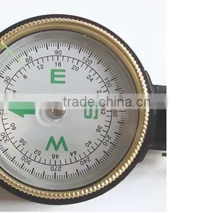 US Military Lensatic Sighting Compass With Gradienter for Outdoor Hiking of Metal Marching Lensatic Compass thumbnail-4