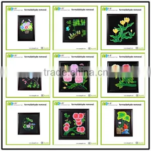 Most Popular Hand Carved Wood Frame ,photo Frame 3d Pictures Of Beautiful Flowers Wall Painting Modern Art Paintings Decoration thumbnail-1