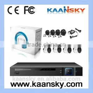 H.264 4 ch Cctv Ahd Dvr Kit With 4 Ahd Camera High Performance P2P Cloud Service thumbnail-1